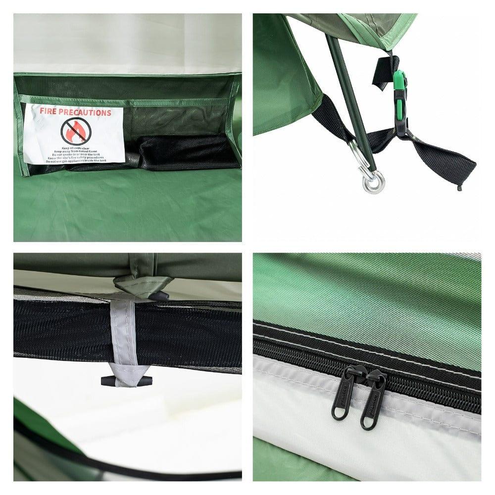 Lightweight Waterproof Hiking Tent for 3-4 Person - Camping Tent - 5
