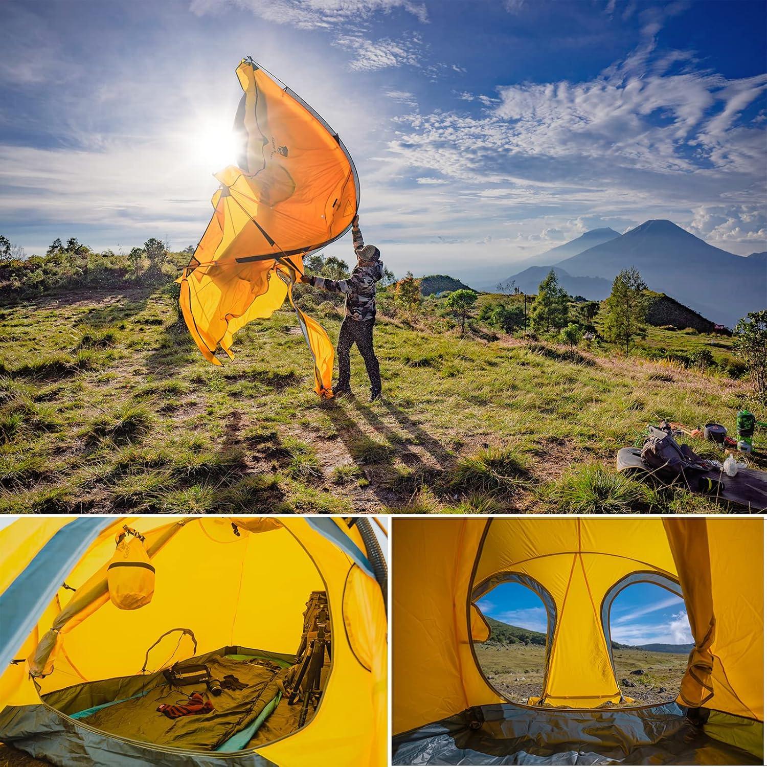 2-Person 4-Season Alpine Tent - Camping Tent - 5