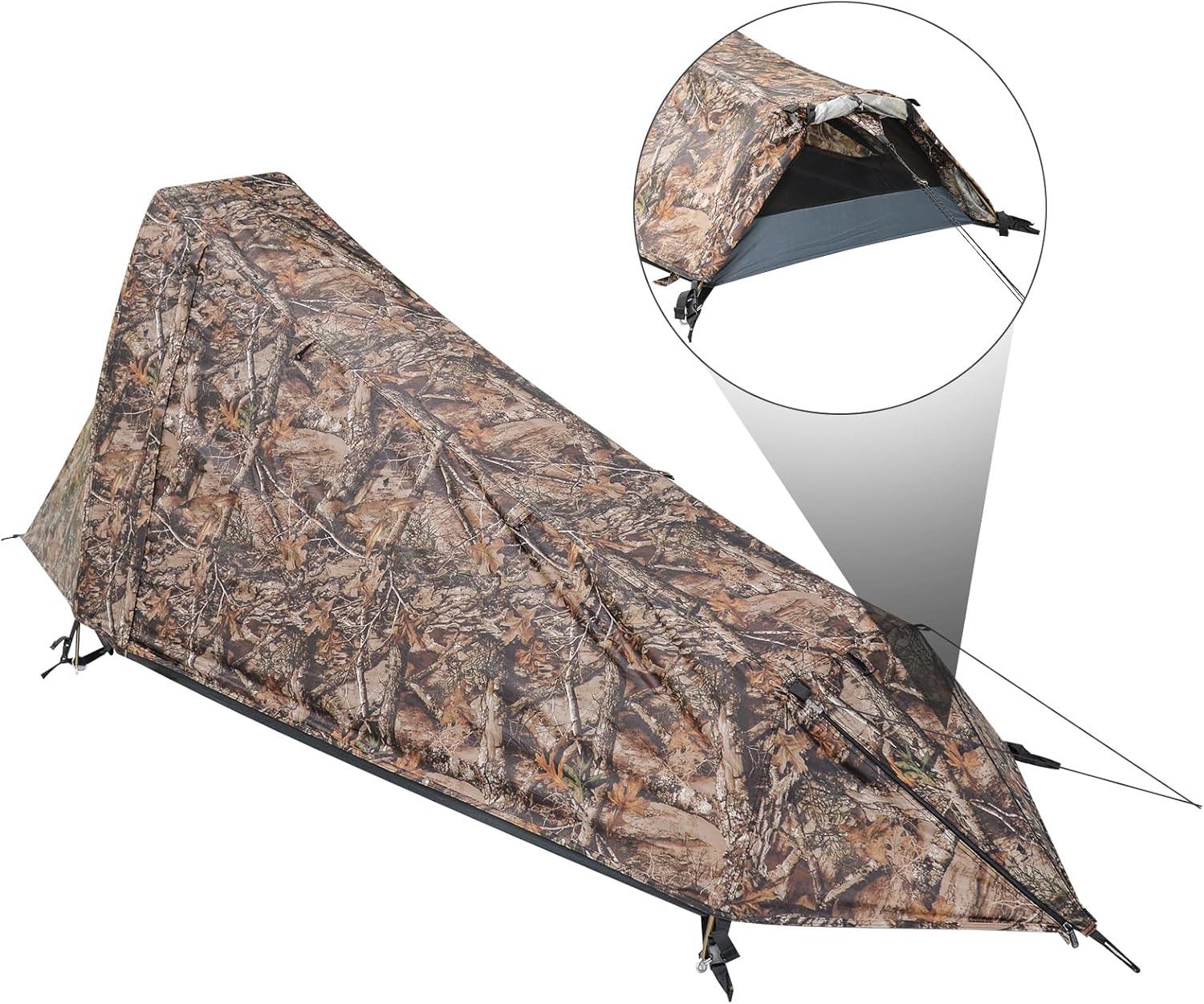 Lightweight Waterproof Hiking Tent for 1-2 Person - Camping Tent - 4