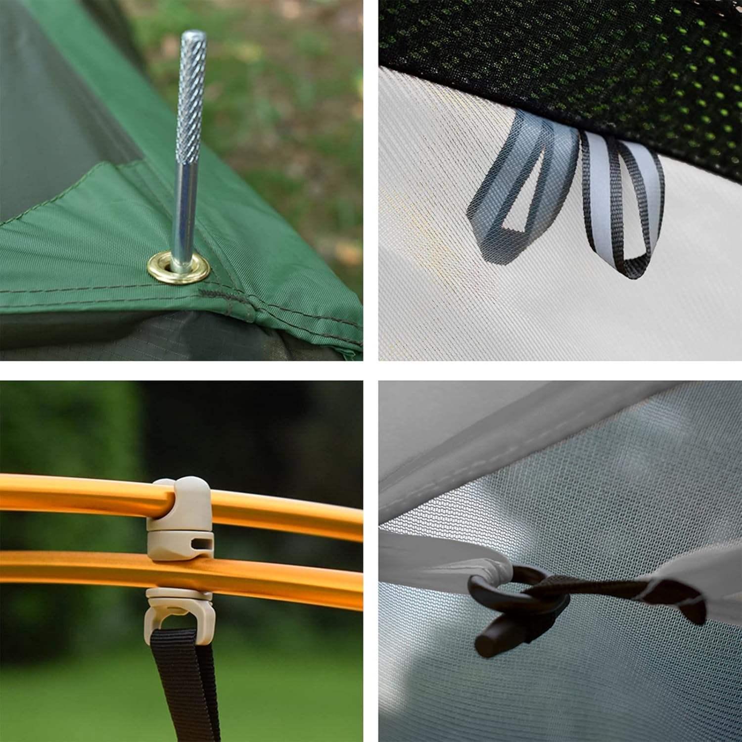 Outdoor camping 4 people 4 seasons tent - Camping Tent - 5