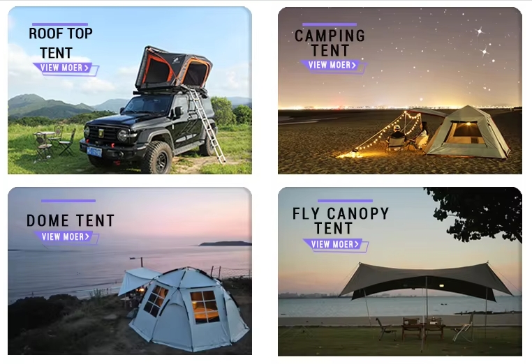 High-end customized outdoor tent service