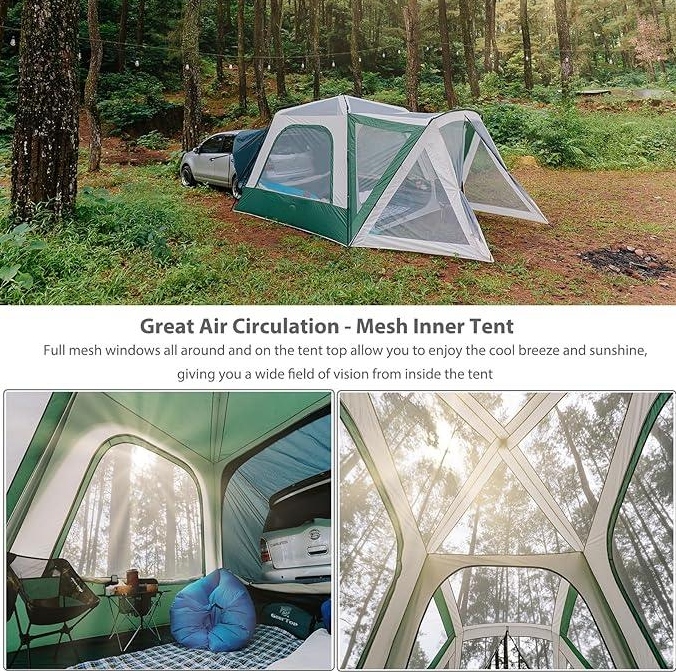 Universal Car Rear Tent - Camping Tent - 4