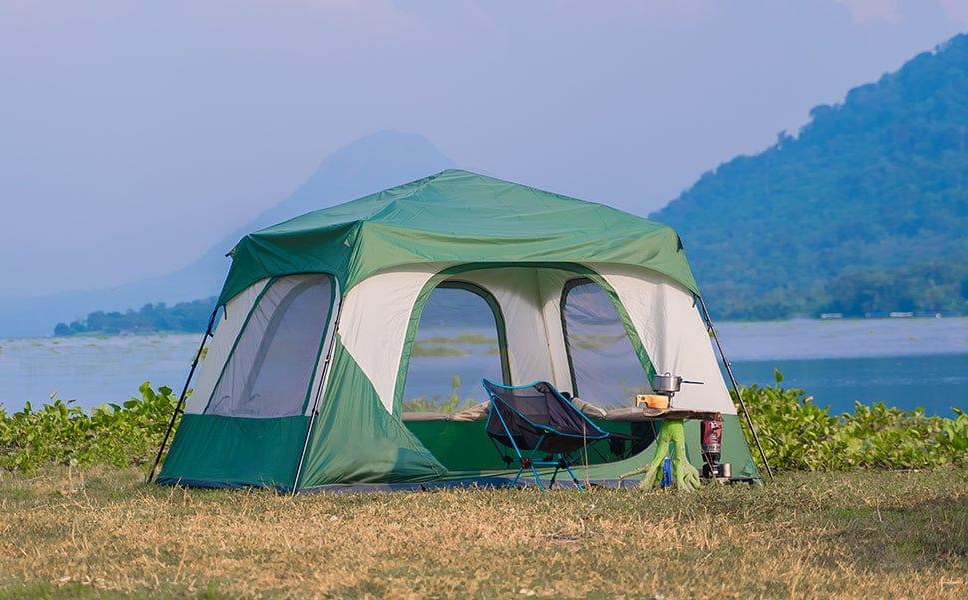 6-Person Automatic Aluminum Tent - Camping Tent - 4