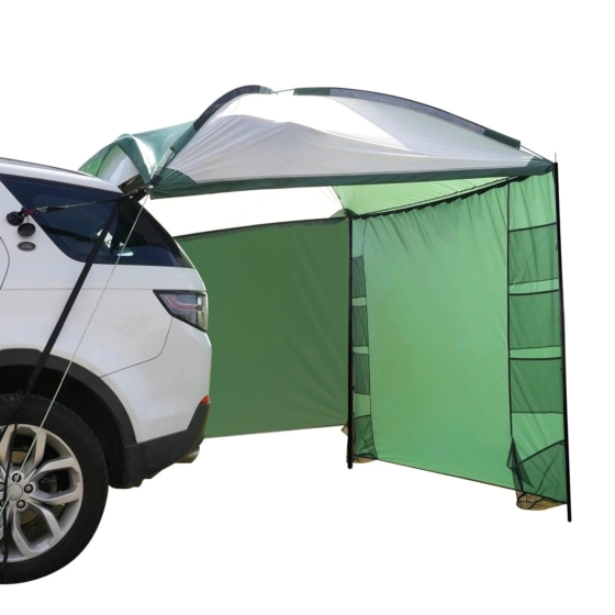 Car Side Awning with Screen