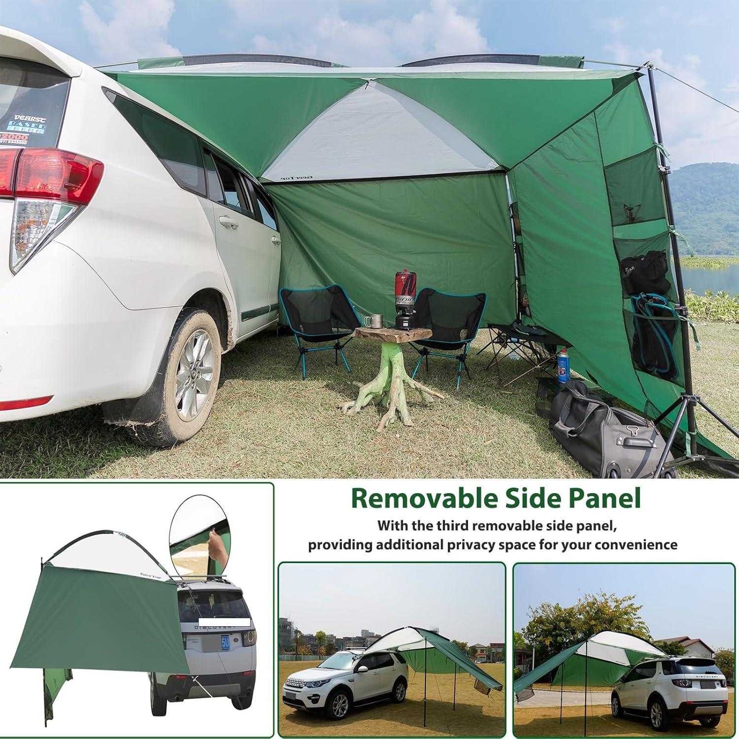 Car Side Awning with Screen - Camping Tent - 3
