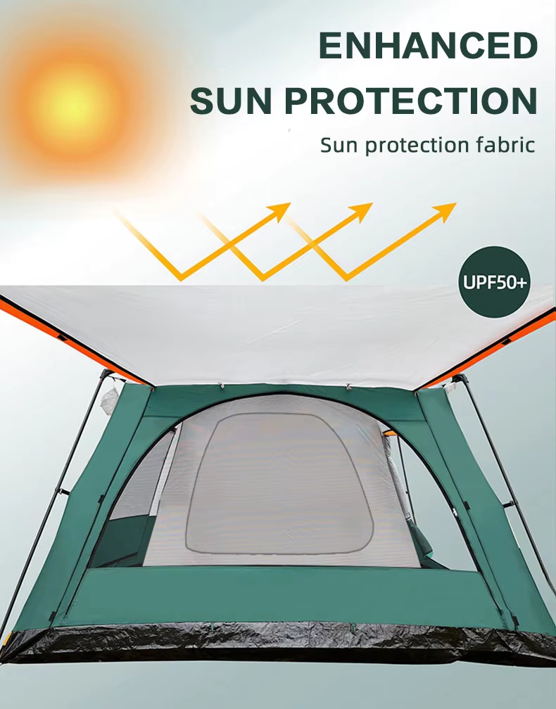 Two rooms with oversized outdoor camping tents - Camping Tent - 3