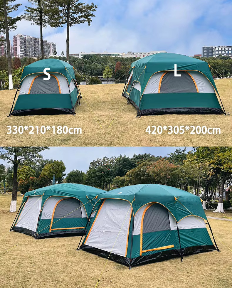 Two rooms with oversized outdoor camping tents - Camping Tent - 14